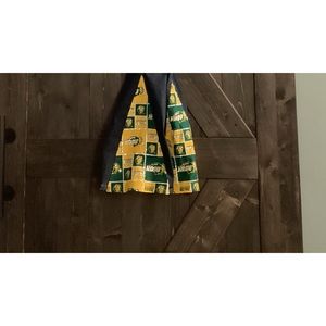 NWT VIGOSS JEANS up-cycled with NDSU bell bottoms with crystals